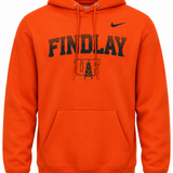 Club Fleece Hood | Orange