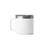 Rambler 14 oz. Stackable Mug w/Durasip | White
